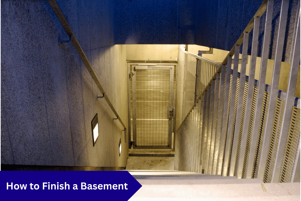 how to finish a basement